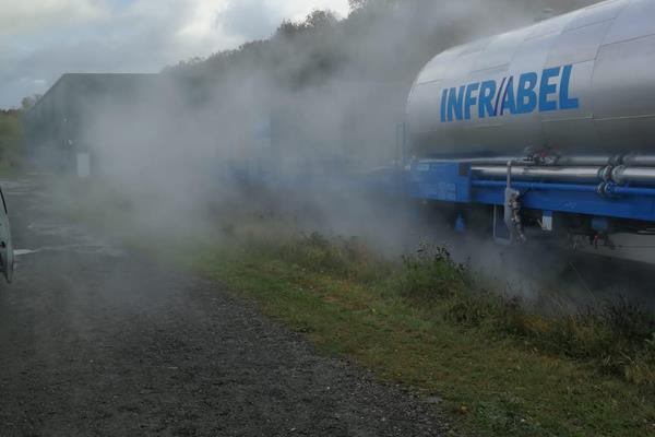Infrabel - train de désherbage (B)