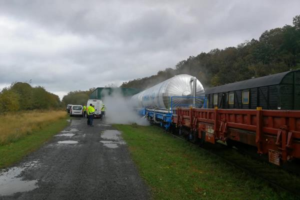 Infrabel - train de désherbage (B)
